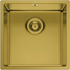 Pyramis Astris Colora Υποκαθήμενος Νεροχύτης 40x40cm Inox Gold 101055401 Pyramis Astris Colora Υποκαθήμενος Νεροχύτης 40x40cm Inox Gold 101055401